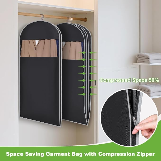 KEEGH Space Saving Hanging Garment Bag - Image 3