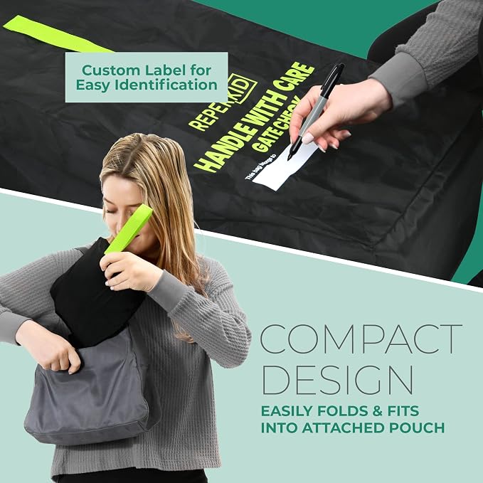 reperkid Umbrella Stroller Bag for Airplane Travel, Fits Most Single and Double - Image 6