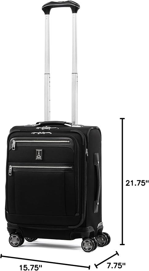 Travelpro Platinum Elite Softside Expandable Carry on Luggage, 8 Wheel Spinner - Image 11