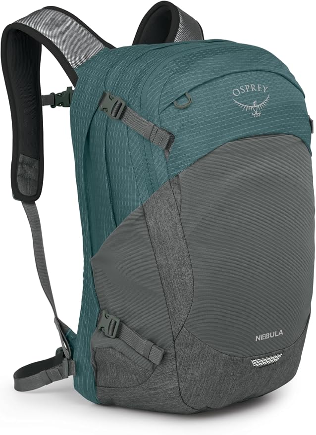 Osprey Nebula Commuter Backpack, Cascade Blue/Coal Grey Heather by Osprey