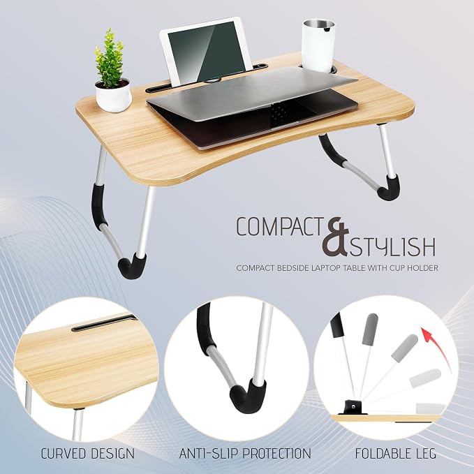 2-Pack Large Lap Desk for Bed & Sofa - Image 2