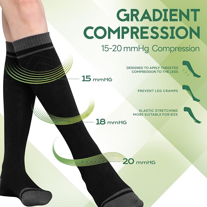 Bamboo Viscose Compression Socks - Image 4