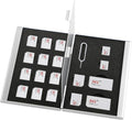 Aluminum SIM Card Case, 19Slots Ultrathin SIM Card Holder, Fit by Unknown