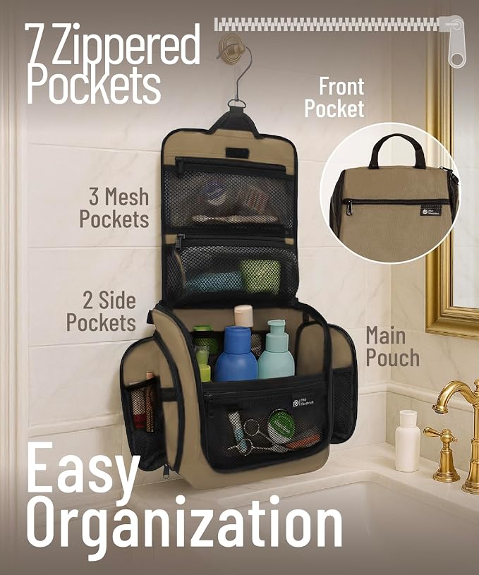 D&D Hanging Travel Toiletry Bag - Image 3