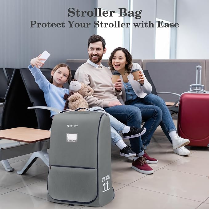 Stroller Bag for Airplane, Stroller Travel Bag Compatible - Image 7