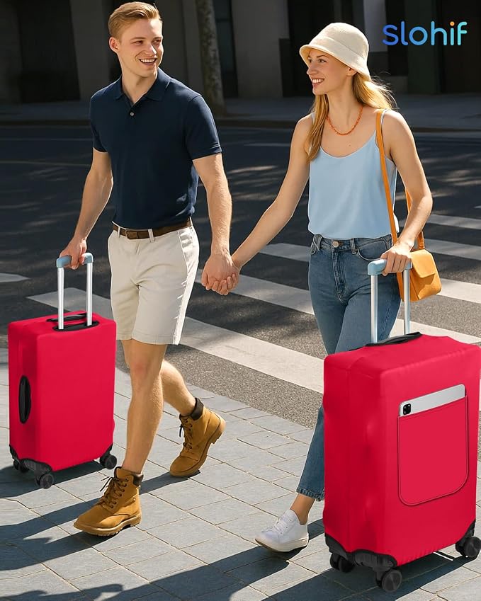 Slohif Luggage Cover for Suitcase Tsa Approved Protector - Image 6