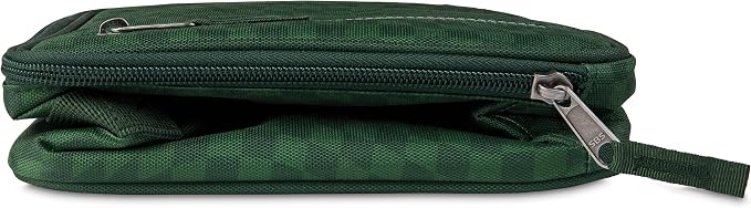 PackIt Freezable Classic Lunch Box, Checker Wave Olive, Built - Image 3