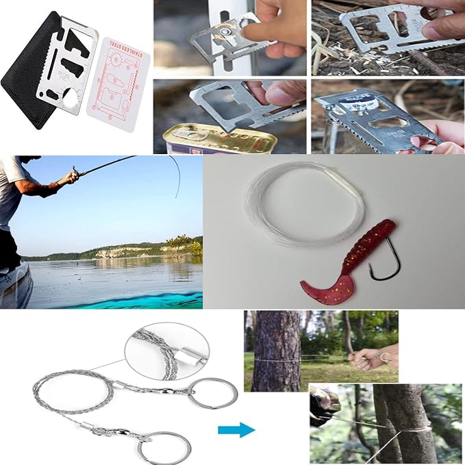 Outdoor Camping Survival Gear and Equipment, Survival Kits Fishing Hunting - Image 7