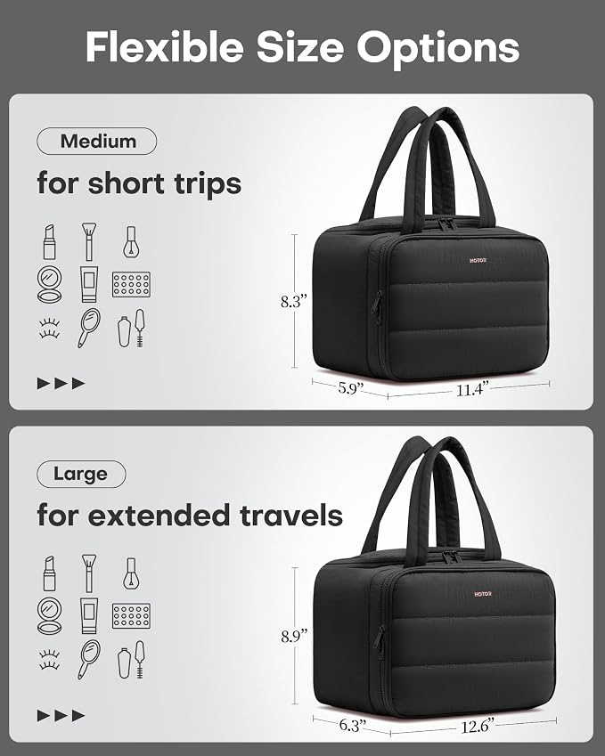 HOTOR Travel Toiletry Bag - Image 6
