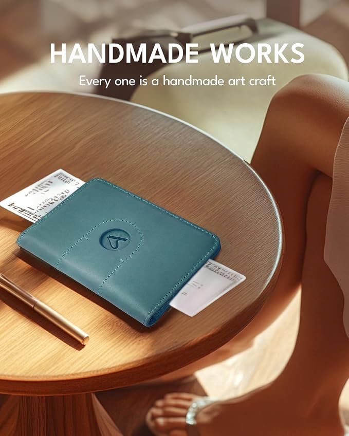 ALLIVE Genuine Leather Passport Holder - Image 5