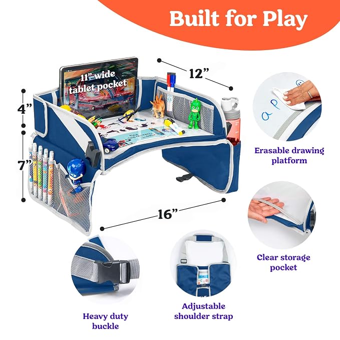 PILLANI Kids Travel Tray for Car - Image 4