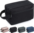 Travel Toiletry Bag for Women and Men, Water-resistant Shaving Bag for by FUNSEED