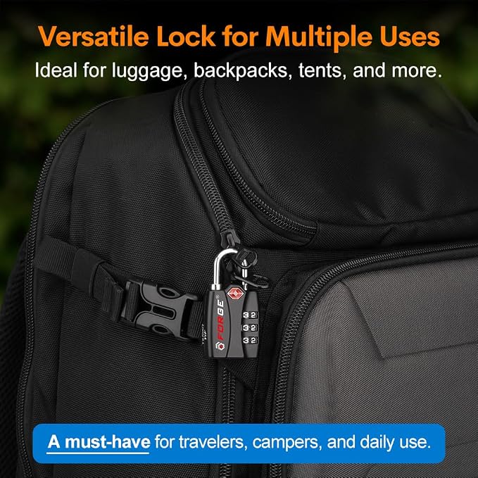 Forge TSA Approved Luggage Locks - Image 5