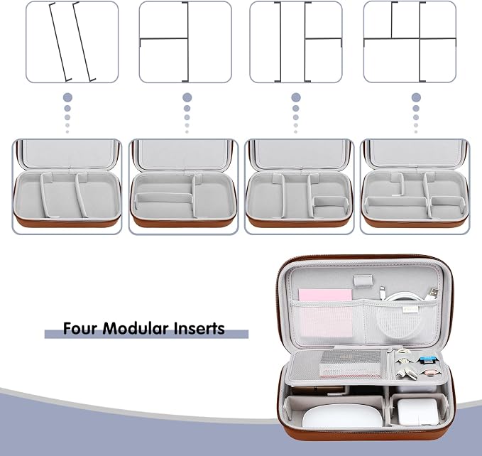 MOSISO Electronic Organizer Travel Case Compatible - Image 3