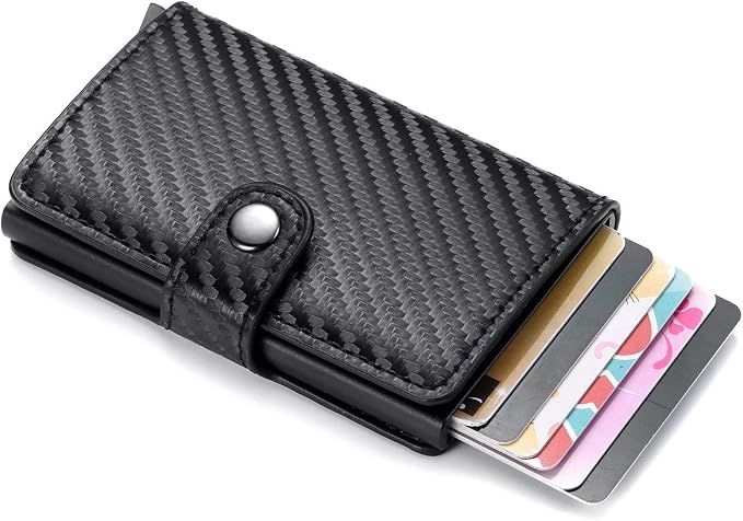 Card Holder, Men Credit Card Holder, Slim Card Case Front Pocket - Image 2