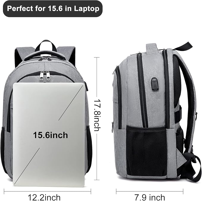 Backpack for Men and Women, School Backpacks for Teen Boys & Girls, Student - Image 5
