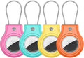 Waterproof Airtag Holder, 4 Pack Airtag Case by Ljusmicker