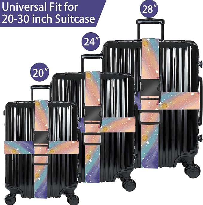 Milky Way Galaxy Luggage Straps - Image 3
