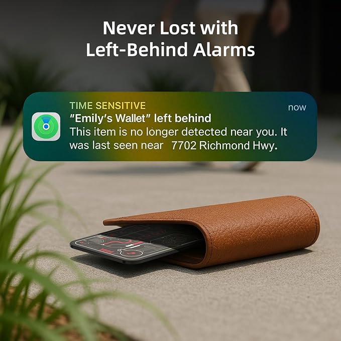 MFish Wallet Tracker Card, GPS Bluetooth Tracker, Air-Tag Works - Image 4