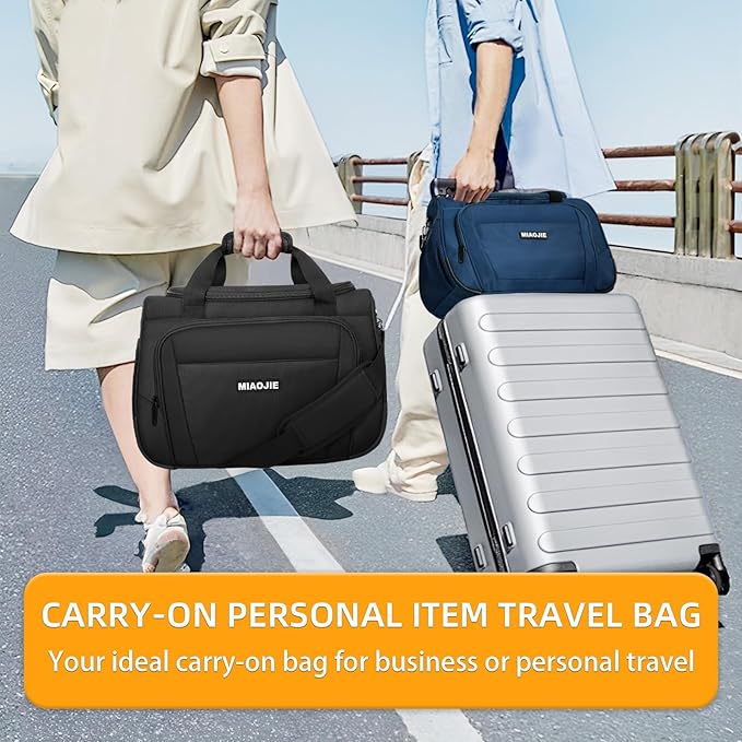 Underseat Carry On Luggage Lightweight Travel Tote Weekender Bag Overnight - Image 7