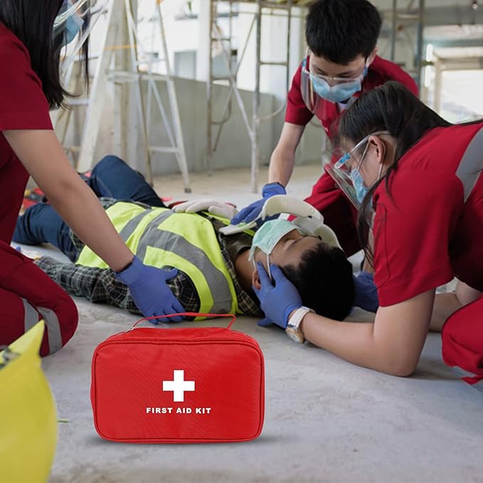 AOUTACC 6pcs First Aid Bag Empty, Waterproof Durable First Aid Kit Bag Empty - Image 7