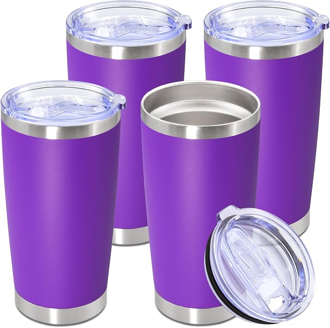 20oz Tumbler Stainless Steel Tumbler Cup by AUWBON