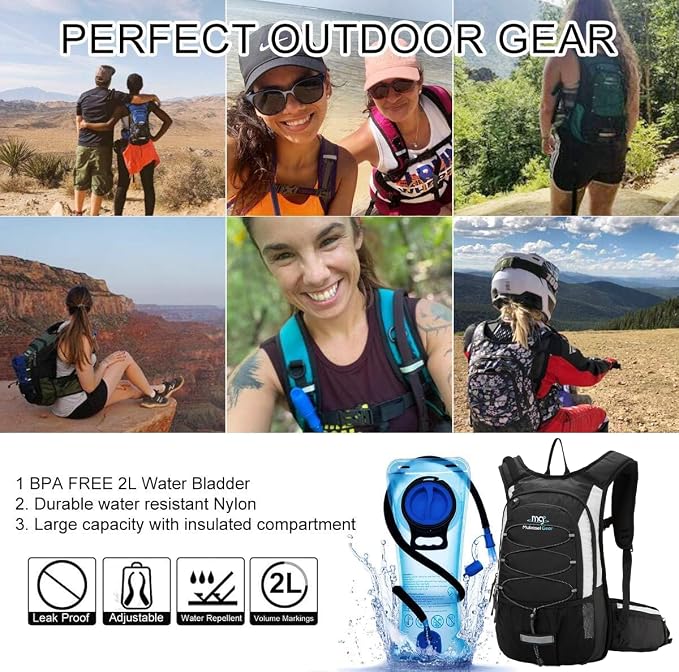 15L Insulated Hydration Backpack Pack - Image 5