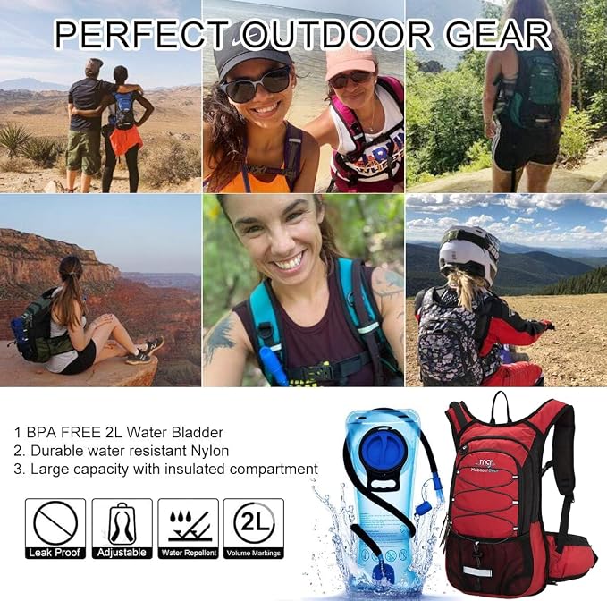 15L Insulated Hydration Backpack Pack - Image 5