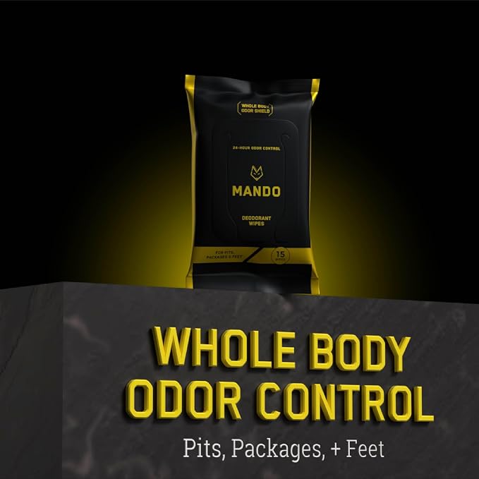 Mando Deodorant Wipes - Image 4