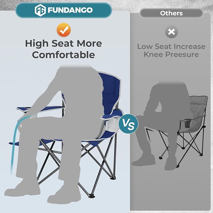 FUNDANGO Folding Camping Chair - Image 5