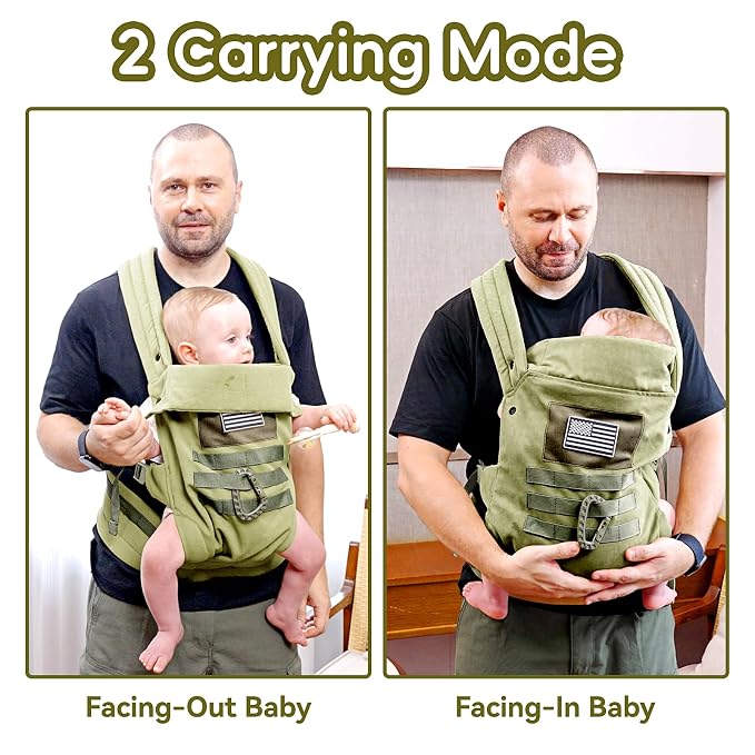 Baby Carrier, Lumbar Support Infant Carrier - Image 5
