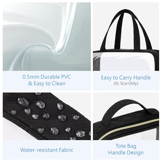 PACKISM Clear Toiletry Bags - Image 5