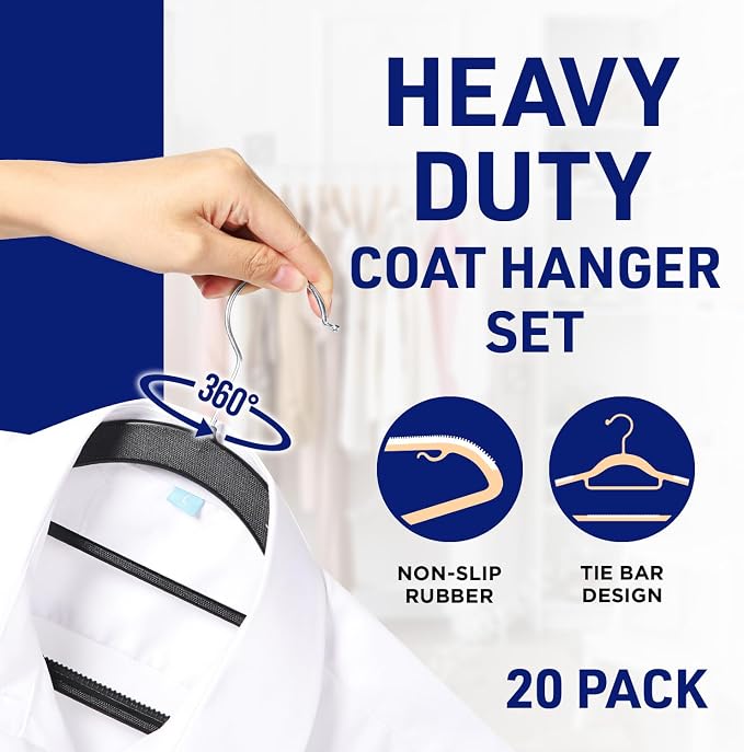Lifemaster Versatile Clothes Hanger Set - Image 5