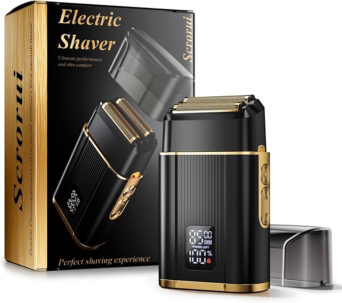 Professional Foil Shaver for Men: Cordless Electric Razor by ScroruiFoilShaverforMen