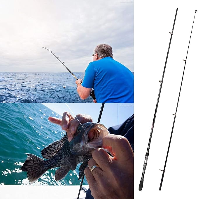 PLUSINNO Fishing Rod, Telescopic Fishing Rod and Reel Combo, Collapsible Travel - Image 6