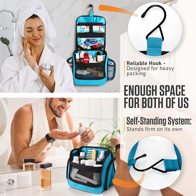 VENTURE 4TH Hanging Travel Toiletry Bag - Image 4