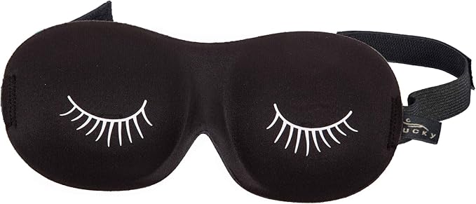 Bucky Ultralight Comfortable Contoured Travel and Sleep Eye Mask, One Size by Bucky