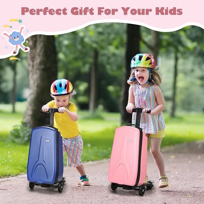 iubest Luggage Carry On Scooter Suitcase - Image 9