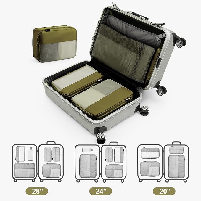 4 Set Compression Packing Cubes - Image 7