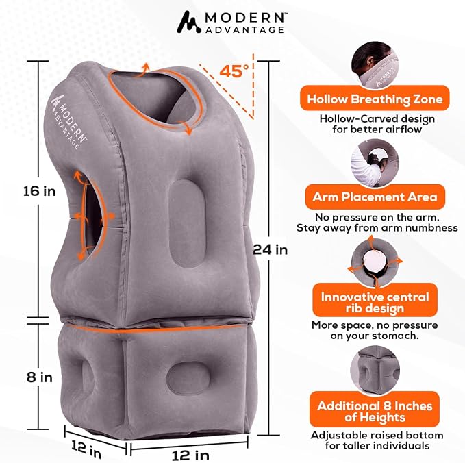 Modern Advantage Inflatable Travel Pillow - Image 3