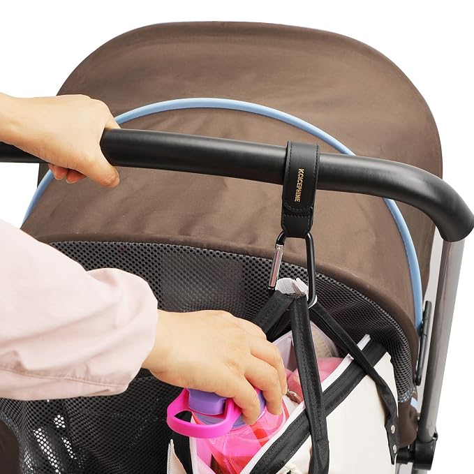 4Pack Universal Baby Stroller Hooks Clips - Image 4