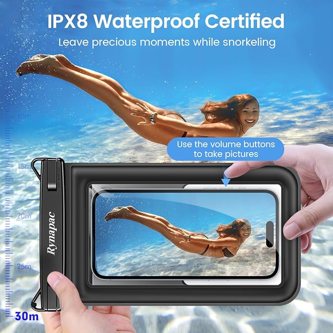 Floating Waterproof Phone Pouch 2 Pack - Image 2