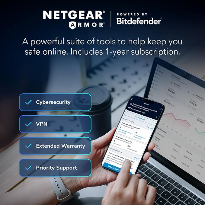 NETGEAR Nighthawk Tri-Band WiFi 7 Router - Image 7