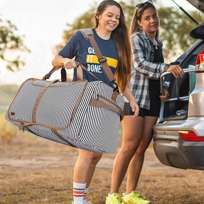 100L Duffle Bag for Travel, Large Foldable Waterproof Travel Duffel Bags - Image 8