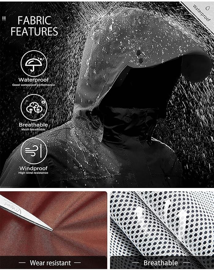 iCreek Rain Suit Waterproof Jacket - Image 3