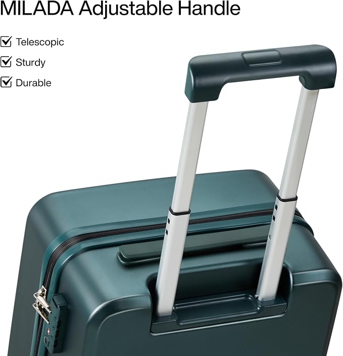 MILADA 16 Inch Underseat Carry On Luggage - Image 8