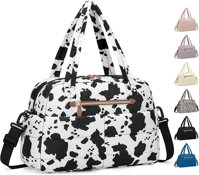 Travel Duffle Bag, Puffer Carry On Duffel Bag by Pritent