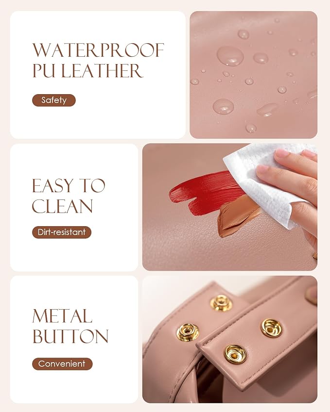 Monogram Gifts for Women, Personalized Makeup Bag - Image 7