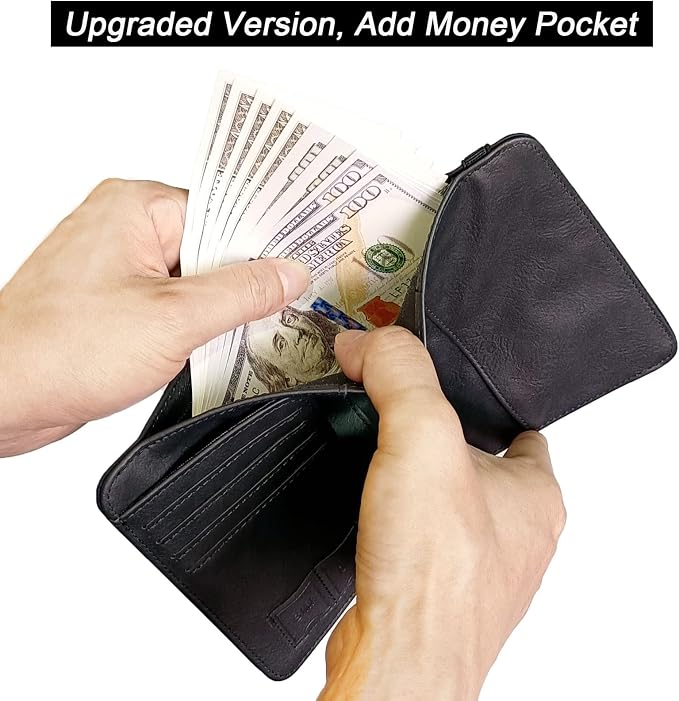 Passport Holder Cover Wallet Travel Essentials Leather Rfid Blocking Case - Image 4