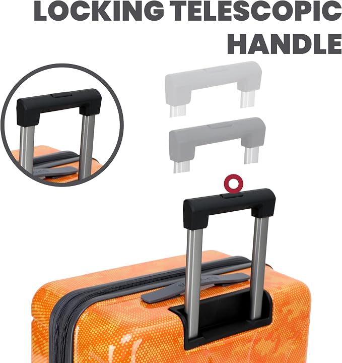 Spyder Matrix 20 Inch Carry On Expandable Hardside Upright Suitcase - Image 5